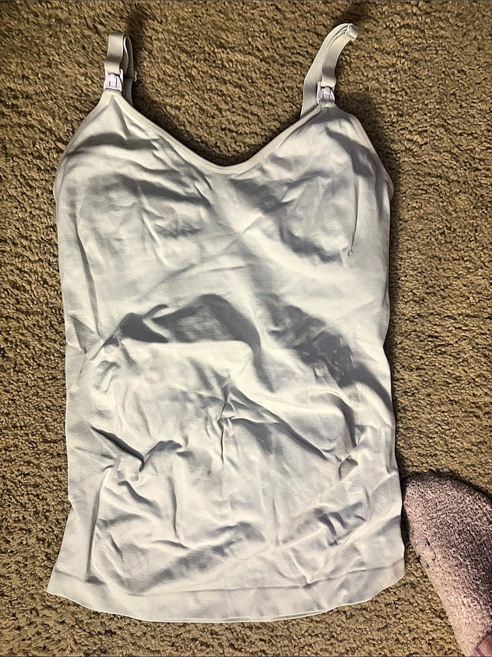 Lululemon White Tank Top Size Medium